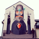 Simple ‘The Peacekeeper’ New Mural In Borås, Sweden