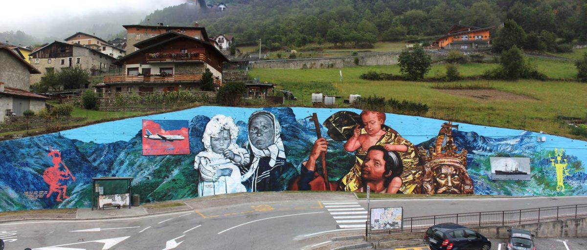 Gaia "The Modern Condition" in Monno, Italy